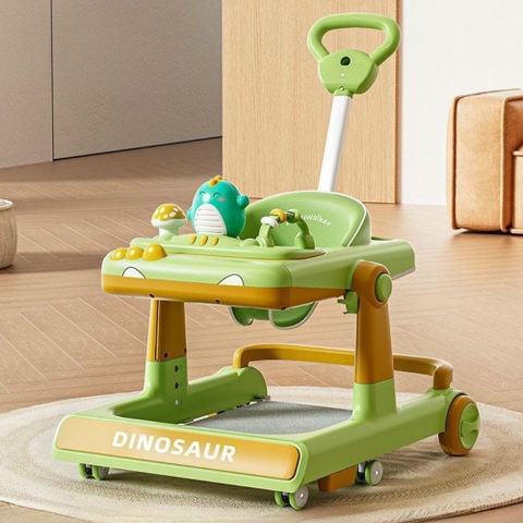 Xe tập đi chữ U đa năng hình khủng long cho bé