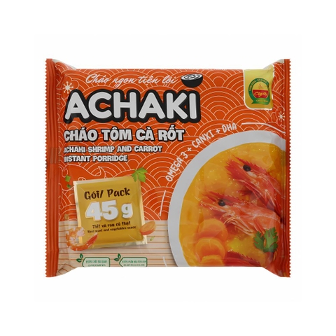 Cháo ăn liền Achaki cho bé 1Y+ (72g)
