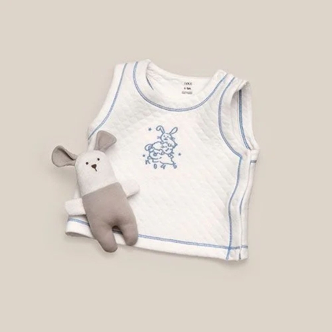 Áo gilet Nous chần bông hình thỏ
