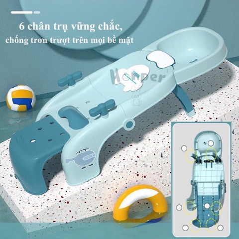 Ghế gội đầu gấp gọn cao cấp Honper - HP528