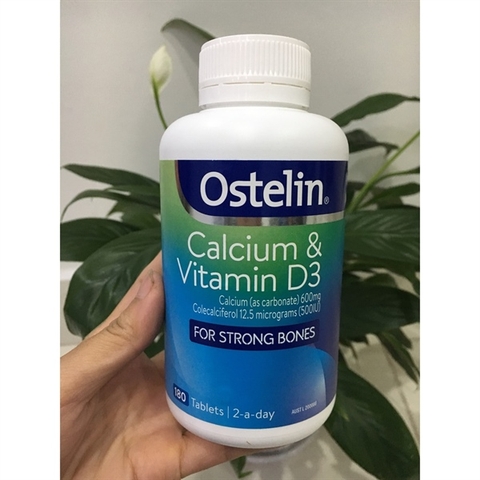 Canxi bầu Ostelin Calcium và Vitamin