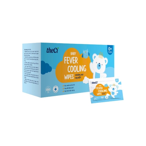 Khăn lau hạ sốt theCi cho bé 0M+