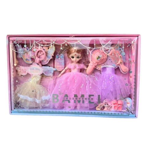 Đồ chơi búp bê Barbie kèm phụ kiện cho bé