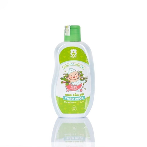 Nước tắm thảo dược Mipbi 0-3 tuổi 200ml