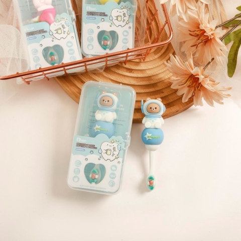 Bàn chải đánh răng Misan lông tơ hình thú cho bé 1Y+