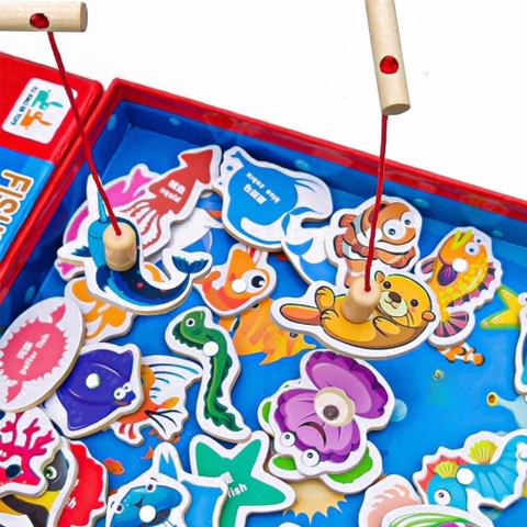 Bộ đồ chơi câu cá nam châm cho bé