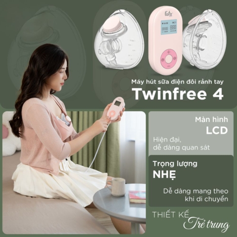 Máy hút sữa điện đôi rảnh tay TwinFree 4 – FB1310TP