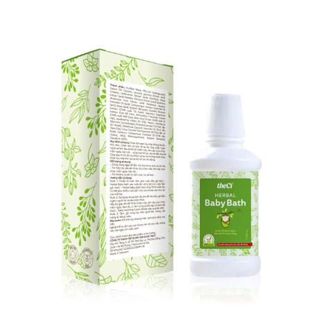 Nước tắm thảo dược TheCi cho bé 0M+ (250ml)