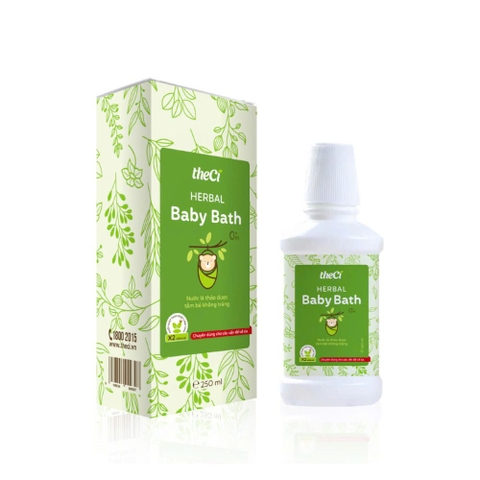 Nước tắm thảo dược TheCi cho bé 0M+ (250ml)