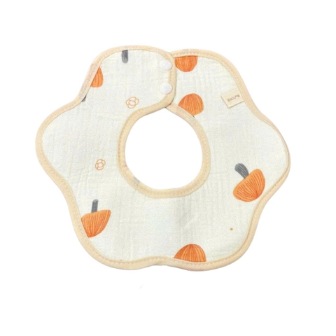 Yếm hoa xô có viền QC chống thấm cao cấp