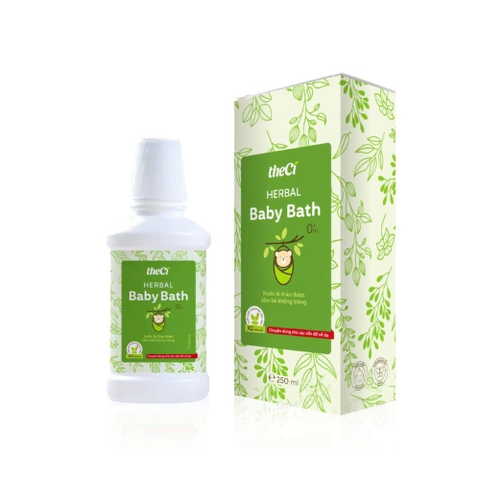 Nước tắm thảo dược TheCi cho bé 0M+ (250ml)