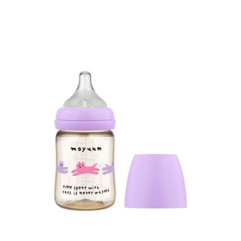 Bình sữa Moyuum họa tiết hình mèo