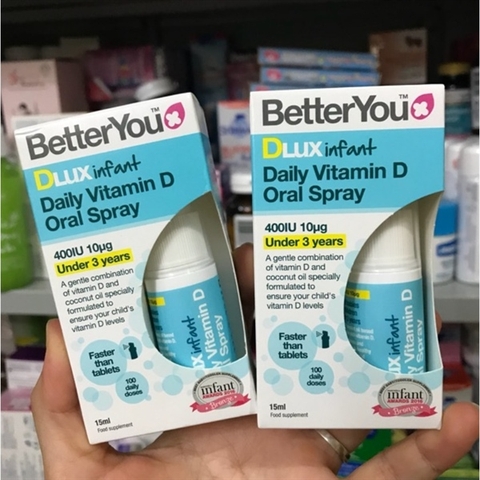 Vitamin D BetterYou Dlux D 400IU 15ml