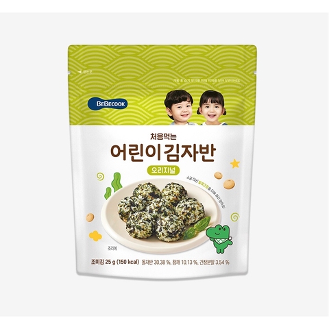 Rong biển rắc cơm Bebecook 12M+