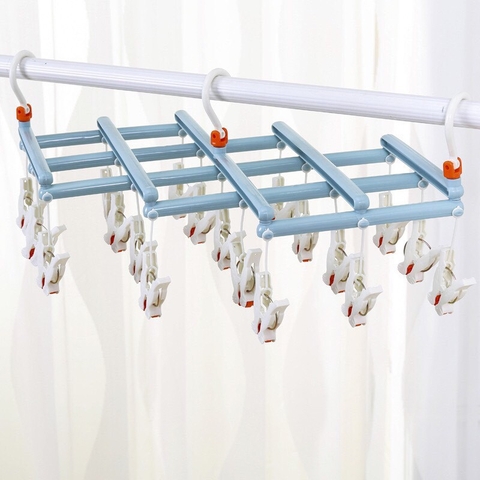 Móc ziczac nhựa gấp gọn 29 kẹp cao cấp