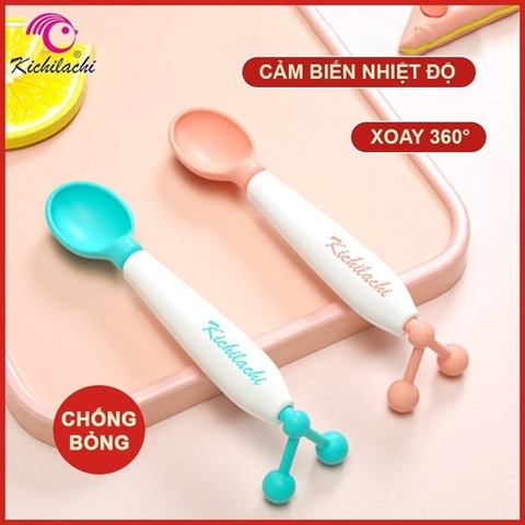 Thìa cảm biến nhiệt Kichi có trụ