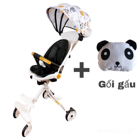 Xe đẩy 2 chiều cao cấp M8S tặng kèm gối