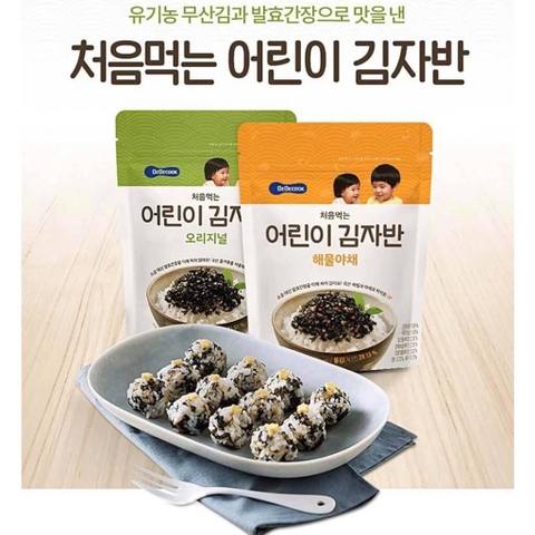 Rong biển rắc cơm Bebecook 12M+