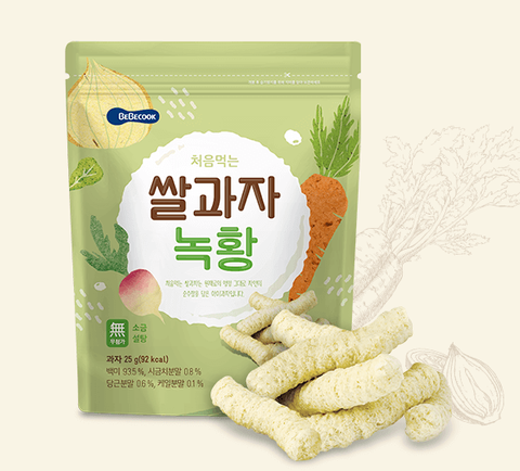 Bánh gạo que hữu cơ Bebecook 25g