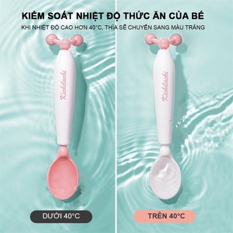 Thìa cảm biến nhiệt Kichi có trụ