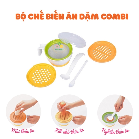 Bộ chế biến ăn dặm Combi