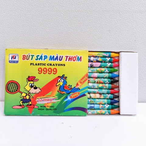Bút sáp thơm 12 màu cho bé tập tô