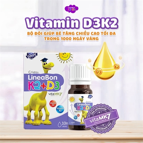 Vitamin Lineabon D3K2