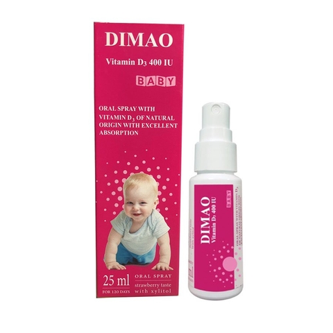 Vitamin D3 dạng xịt Dimao