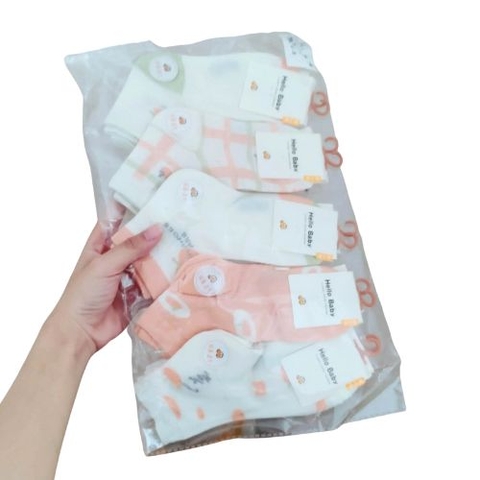 Vớ họa tiết cho bé Hello Baby nhiều mẫu