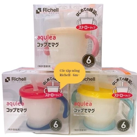 Cốc tập uống 3 giai đoạn Richell