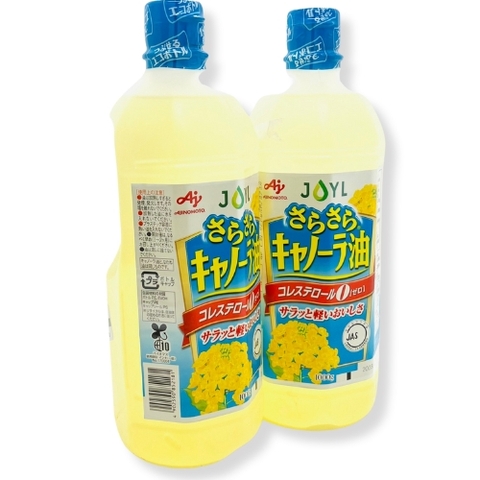 Dầu ăn hoa cải Ajinomoto 1L cho bé từ 6M+