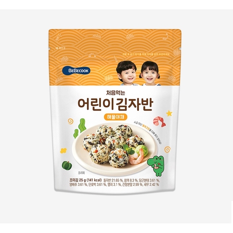Rong biển rắc cơm Bebecook 12M+
