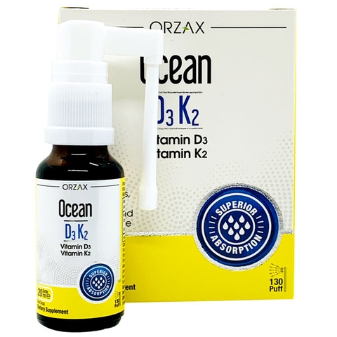 Vitamin D3K2 Ocean dạng xịt
