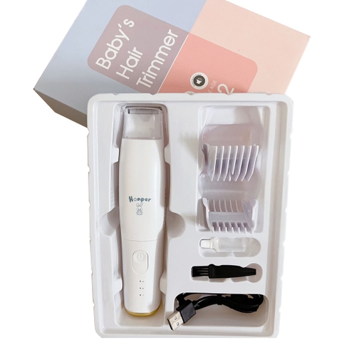 Tông đơ cắt tóc có chế độ hút tóc Honper Baby's Hair Trimmer