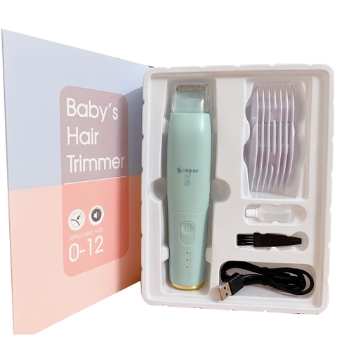 Tông đơ cắt tóc có chế độ hút tóc Honper Baby's Hair Trimmer