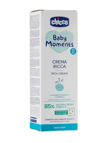 Kem dưỡng ẩm Omega & Vitamin E Chicco 100ml