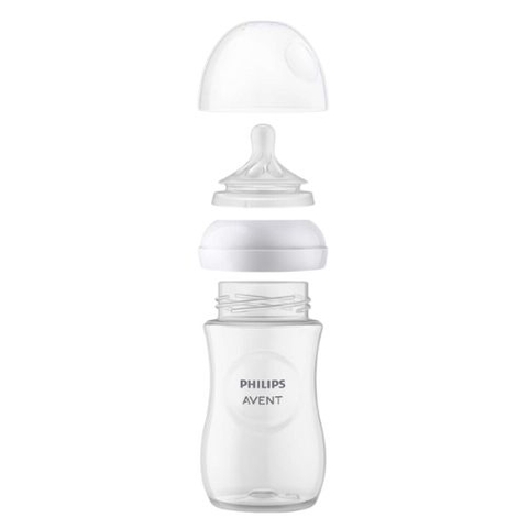 Bình sữa Philips Avent Natural Response màu trắng