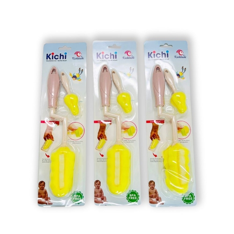 Cọ rửa bình sửa mút xốp Kichilachi