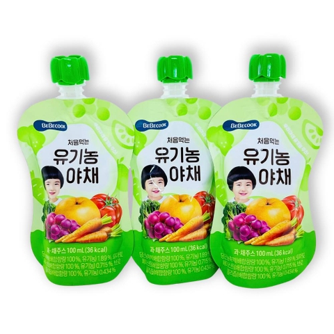 Nước trái cây cho bé BeBecook 100ml/túi