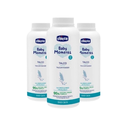 Phấn rôm tinh bột gạo Chicco cho bé