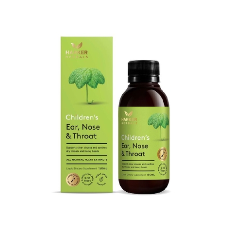 Siro tai mũi họng Harker Herbals NewZealand cho trẻ sơ sinh