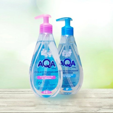 Dung dịch vệ sinh AQA baby cho bé 0-8 tuổi 250ml