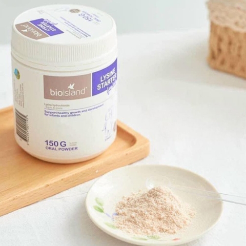 Bột Lysine Bioisland phát triển chiều cao cho bé 150G