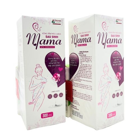 Xông tắm thảo dược sau sinh Mama 300ML