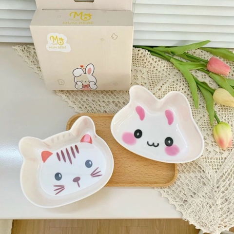 Set khay bát ăn dặm Mumbebe
