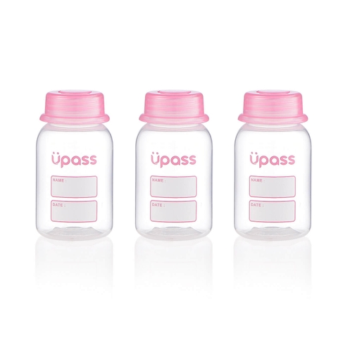 Bộ 3 bình trữ sữa Upass 125ml