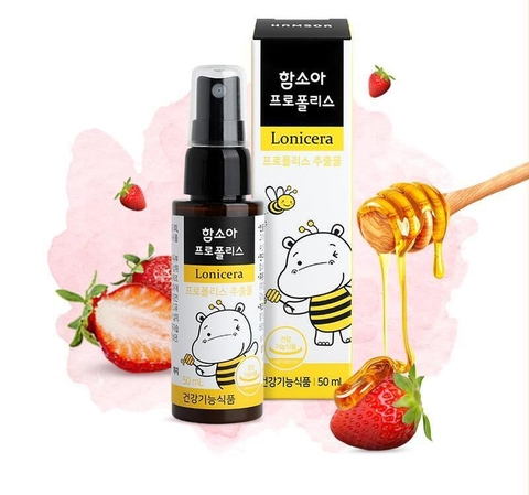 Xịt khuẩn miệng keo ong Hamsoa Propolis