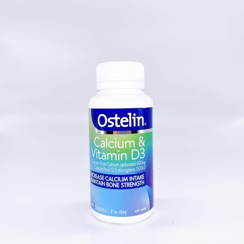 Canxi bầu Ostelin Calcium và Vitamin D3