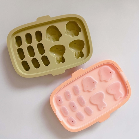 Khuôn silicon chế biến đồ ăn dặm cho bé