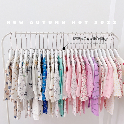 Đồ bộ cho bé xuất dư cotton